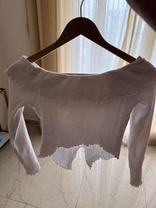 Korean Chic Off shoulder top