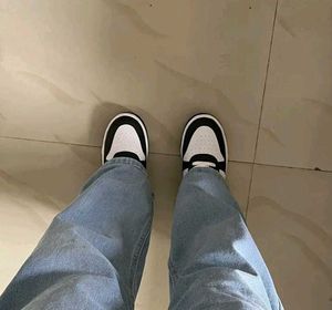 Black &amp; White Sneakers