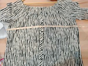 Striped Off-Shoulder Top