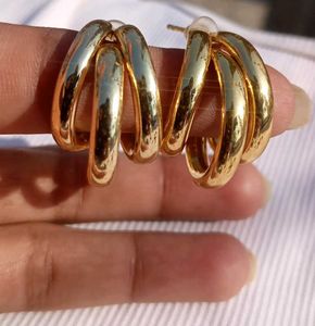 Triple Hoop Earrings