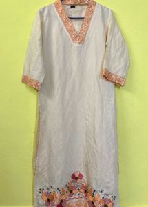 Elegant Embroidered Kurta Set