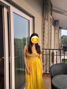 Yellow Palazzo Set