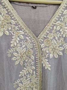 Embroidered 3 Piece Suit