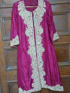 Elegant Embroidered Zardozi Handwork Kurta
