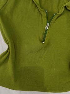 Body Fitted Cute Stretchable Top ❤️