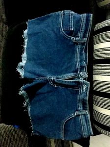 Ultra Low West Shorts For Girl