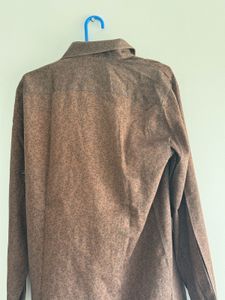 Brown Patterned Shirt