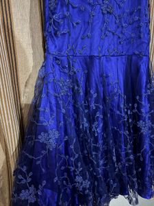 Heavy Blue Gown.