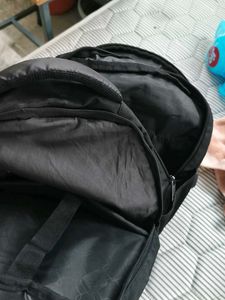 Black Laptop Backpack – 4 Compartments