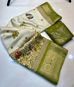 Floral Rekko Silk Sarees Collection