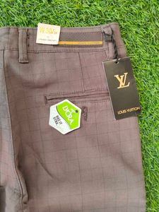 Louis Vuitton Men&#39;s Checked Pants