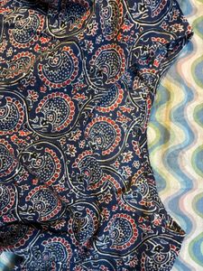 Paisley Print Dress