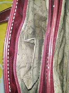 Burgundy Handbag