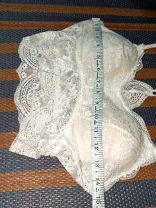 Trendy Ladies Fashion Lace Bralette Top White