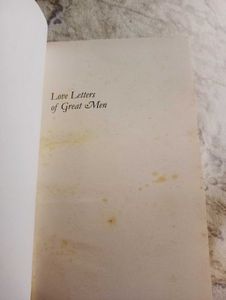 Hardcover - Love Letters Of Great Men