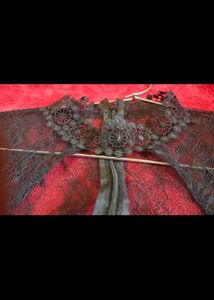 Elegant Black Lace Bodycon Dress🖤✨.