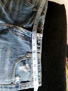 Ultra Low West 5 Pockets Shorts For Girl