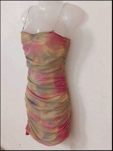 SEXIEST TIE-DYE CHAIN BODYCON