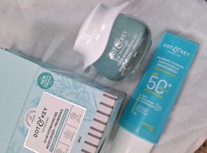 Dotandkey Blueberry Sunscreen And Moisturizer 🫐💠