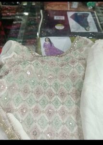 Heavy Sharara Suit One&#39; Tym Wear