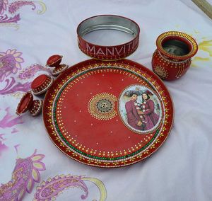 Customized Pooja Thali 🫶🏻❤️