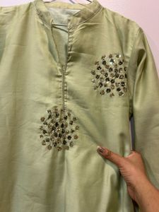 Gorgeous Mint Green Kurta