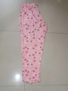 Pink Floral Print Lounge Pants