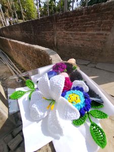 Crochet Multiple Flower 🌺🌹 Bouquet 💐✨