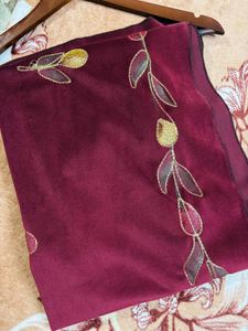 velvet stole for winters