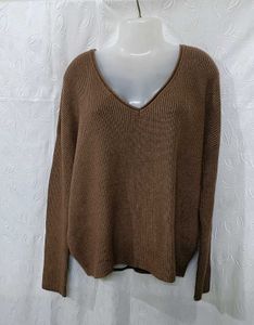 Premium V-Neck Knit Sweater 🤎