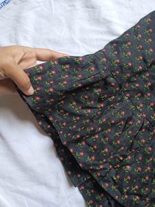Sezane Floral Skirt