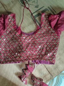 Maroon Bollywood Jacquard Saree