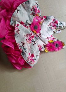 Floral Print Party Dress