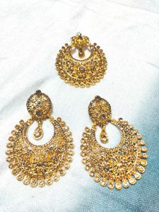 Maangtika And Earings