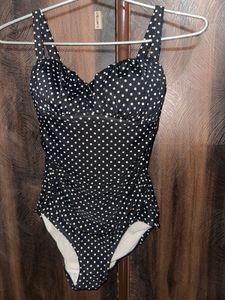 Polka Dot One-Piece Swimsuit