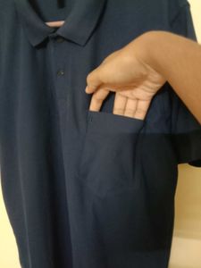 Navy Blue Polo TShirt