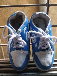 Blue & White  Shoes