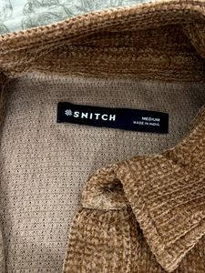 Snitch Brown Corduroy Button-Down Shirt