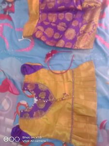 New Pattu Brocade Pavadai