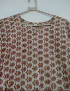 Flower Print Kurti