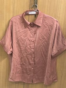 Rose Button-Down Shirt