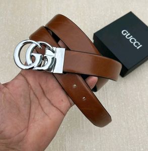 GUCCI MENS PREMIUM QUALITY BELT WITH BRAND BOX