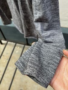 Gray Long Sleeve T-Shirt