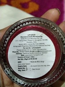 Nicolips Lips Scrub