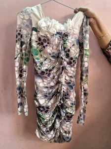 Unique Patterned Party Dress