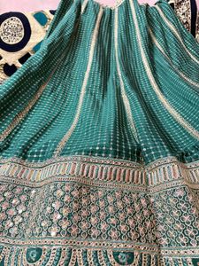 Green Lehenga Choli Set