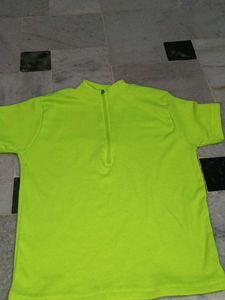 Neon Ribbed Tank Top
