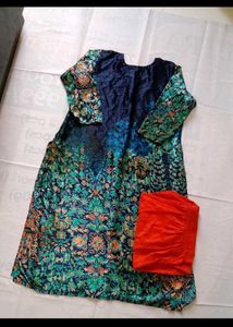 Elegant Printed Kurta ( only)