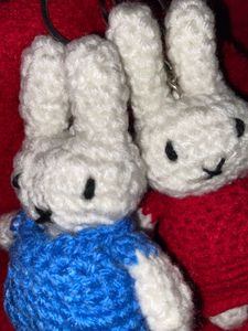 Matching Crochet Keychain