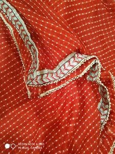 Gota Patti Red Dupatta